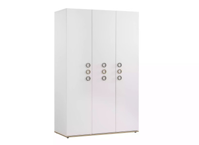 Wardrobe KinderClothes cupboard Kinderfurniture Childrens room Wood White